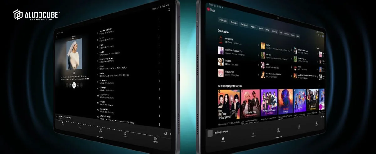 ALLDOCUBE iPlay 70 Pad Proのスピーカー機能