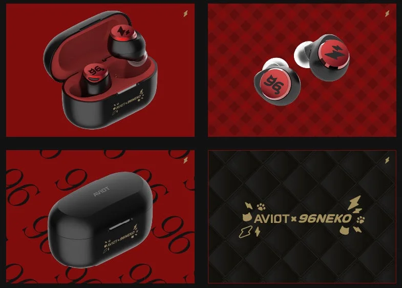 イヤホン本体と充電ケースのデザイン