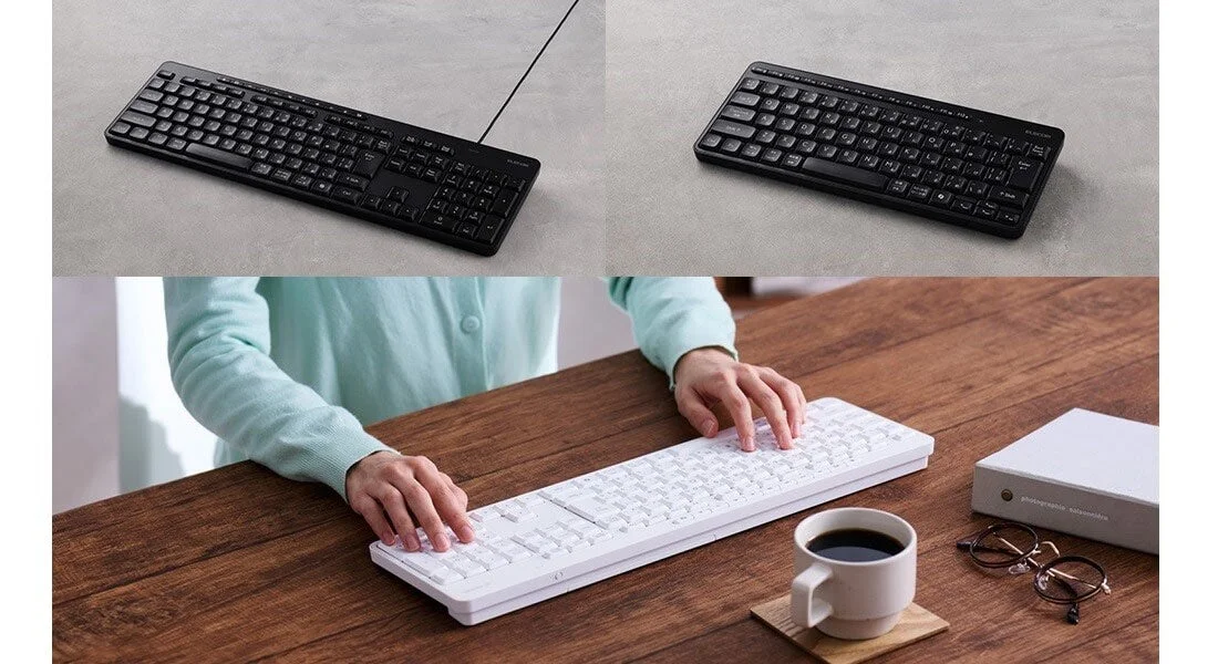 静音性と打鍵感を両立！エレコムから進化した静音キーボード6アイテムが新登場