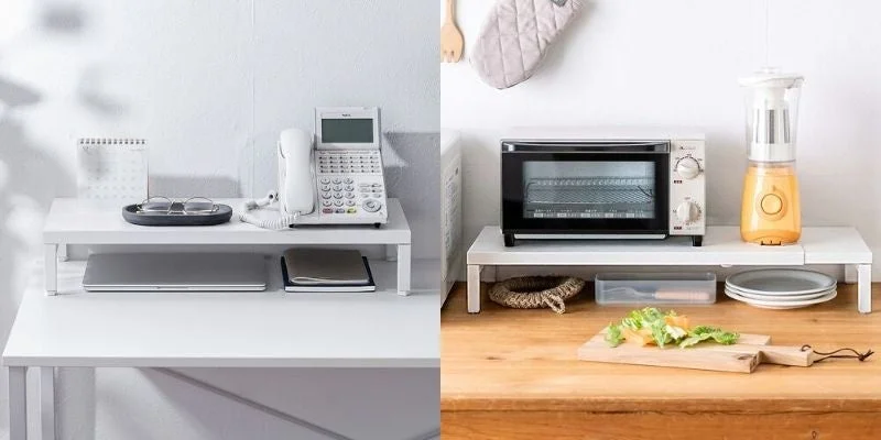 デスクがスッキリ！サンワダイレクト、スチール製モニター台2種を新発売