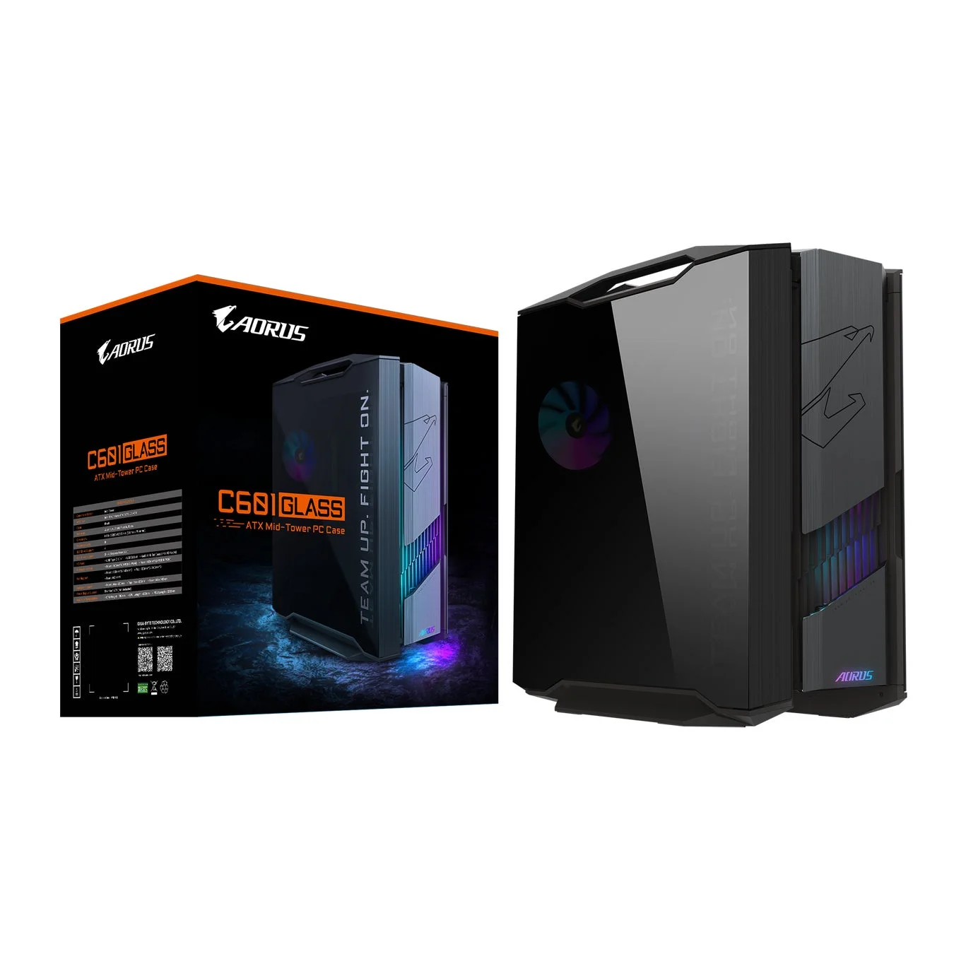 GIGABYTE、フラグシップPCケース「AORUS C601 GLASS」を2026年4月3日に発売！背面コネクタ型マザーボードにも対応