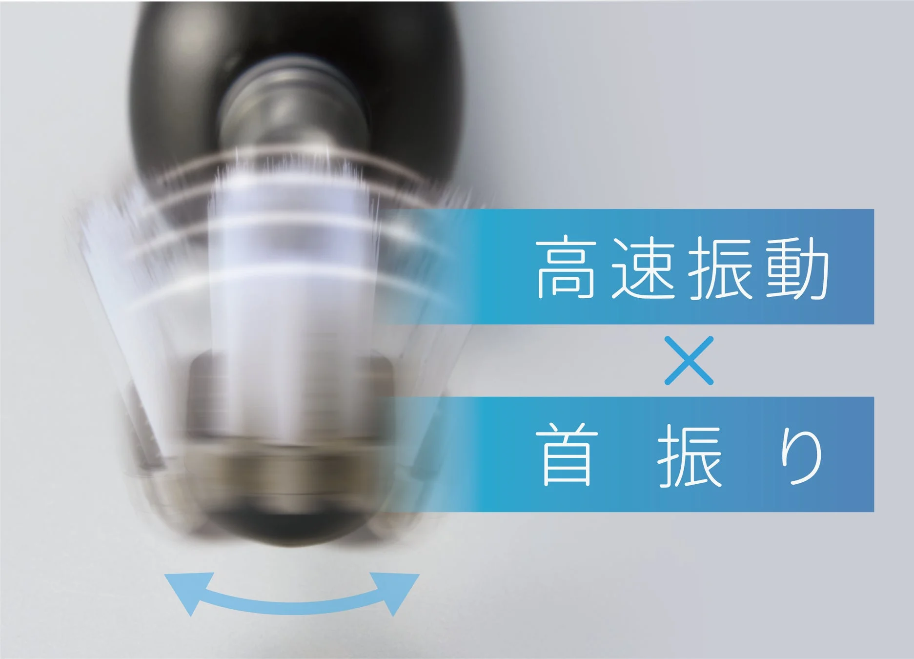 高速振動と首振り