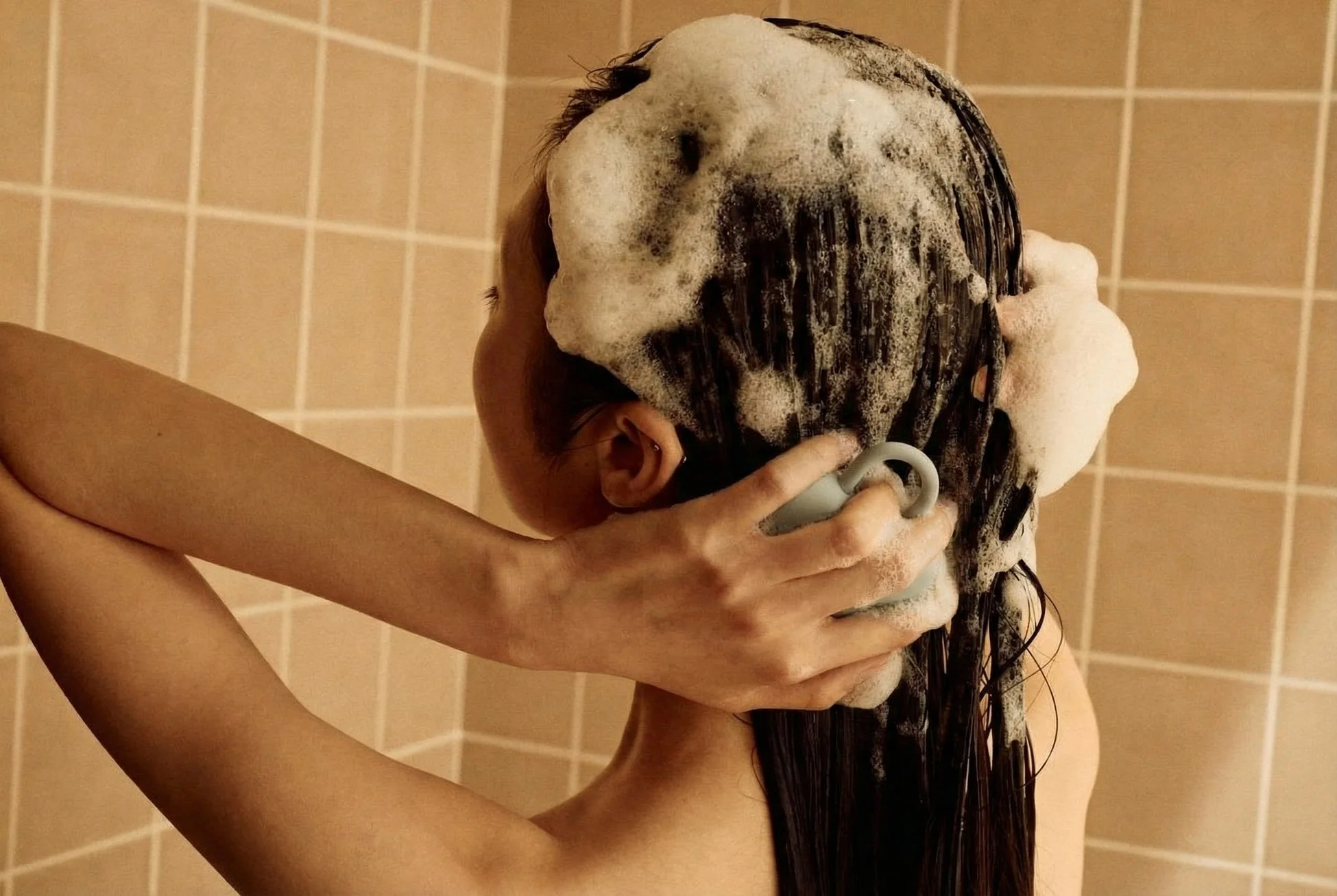 シャンプー中のイメージ