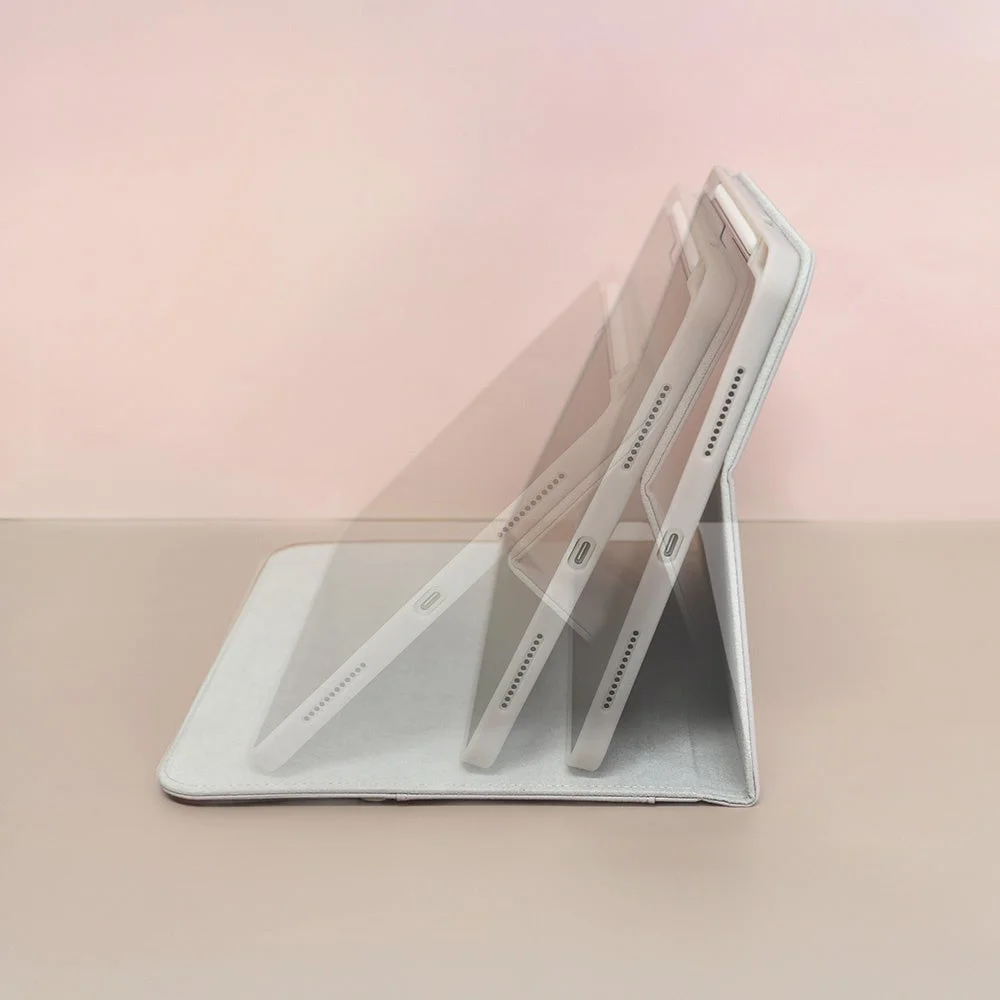 自由に角度調整できるスタンド機能