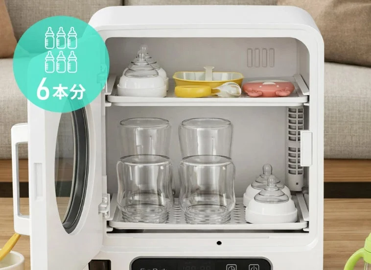 哺乳びん6本収納