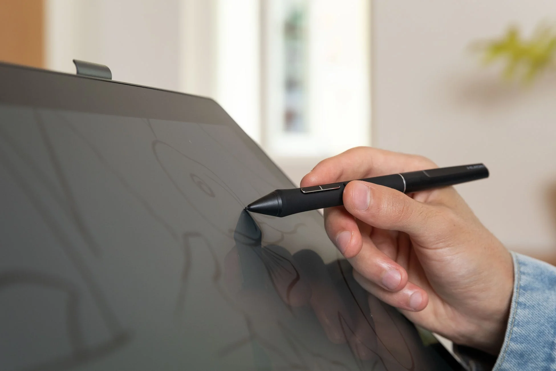 スタイラスペンでの描画