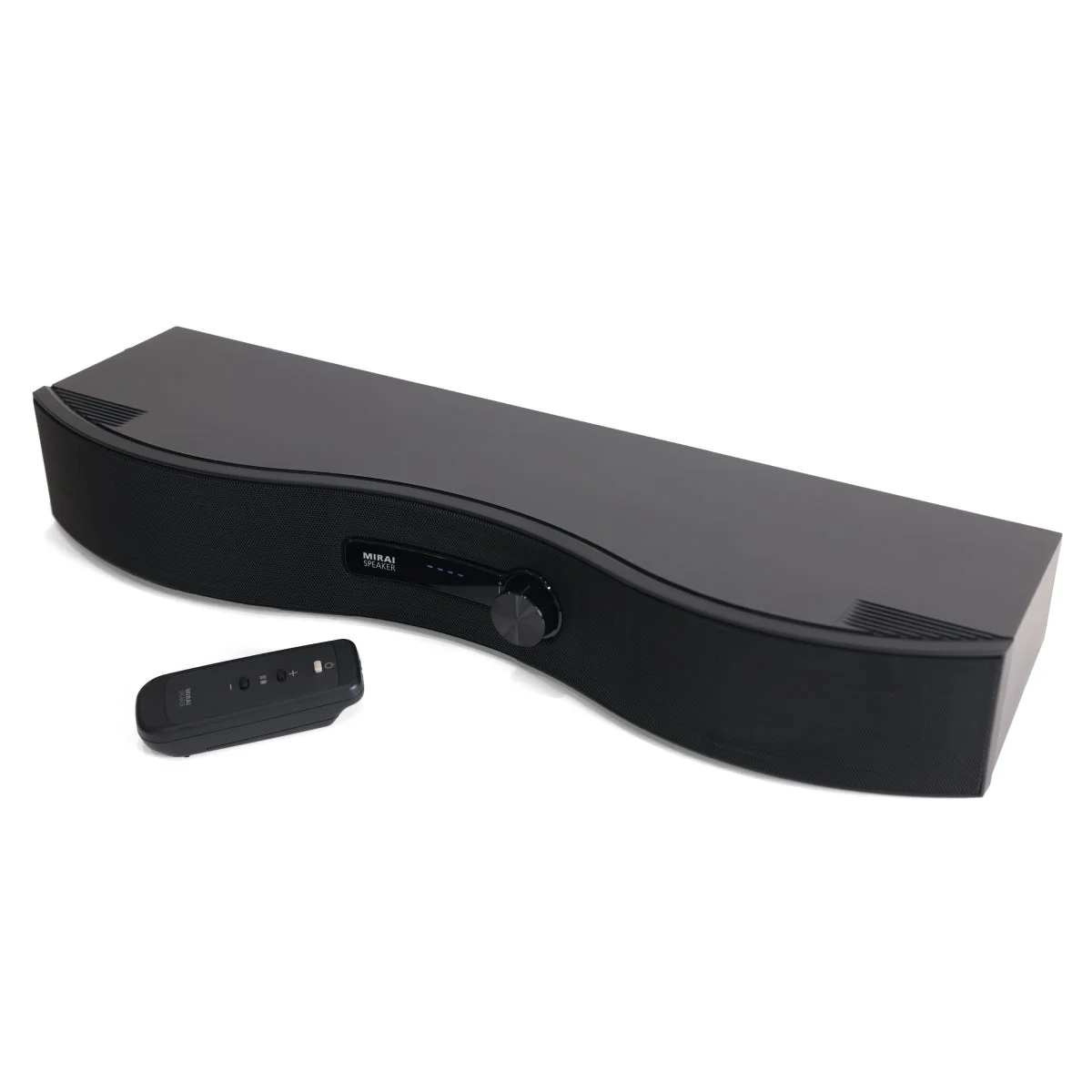 ミライスピーカー・ステレオとリモコン