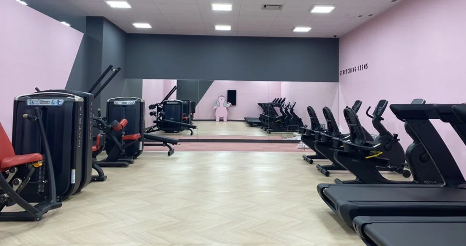 レディースエリアの様子