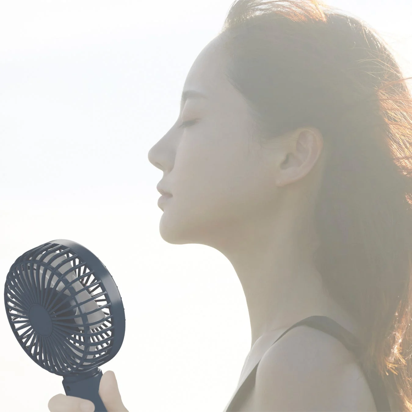 回転台座付・大口径ペルチェファンの使用イメージ