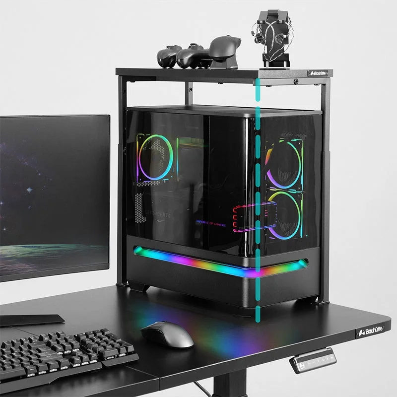 3本脚構造でPCが見やすい