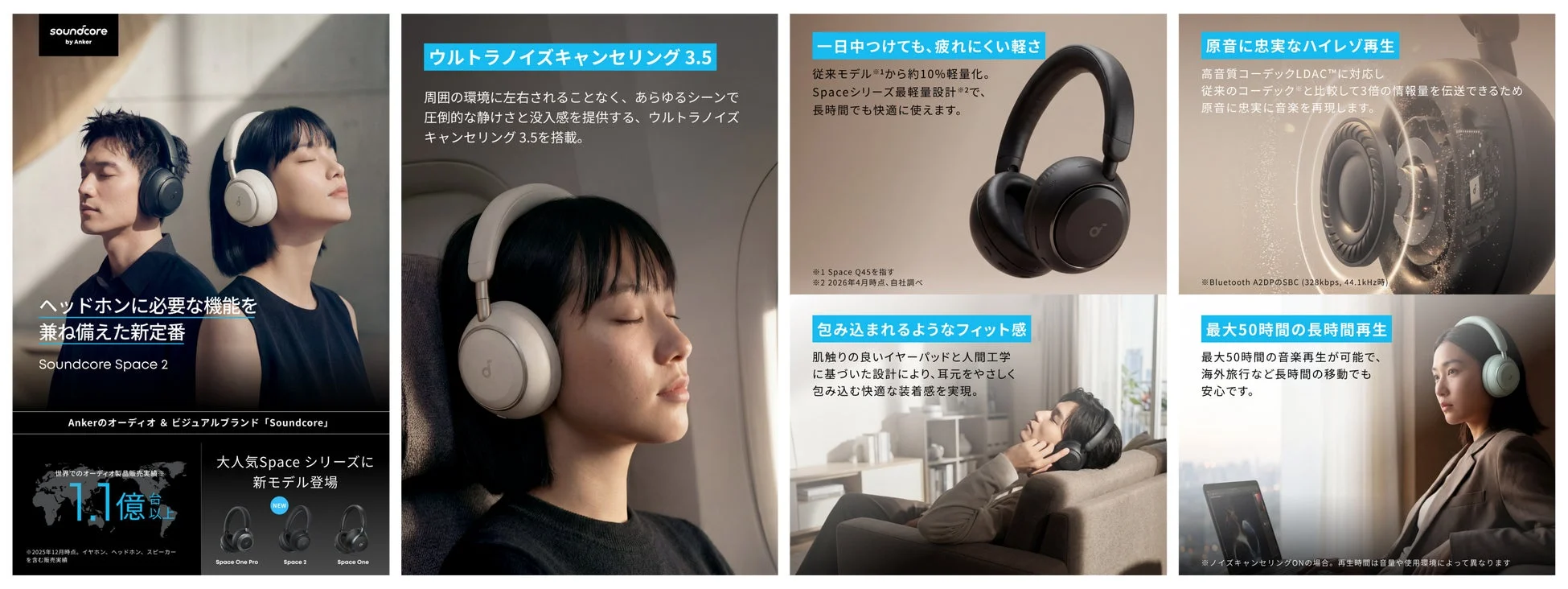 Soundcore Space 2 機能詳細