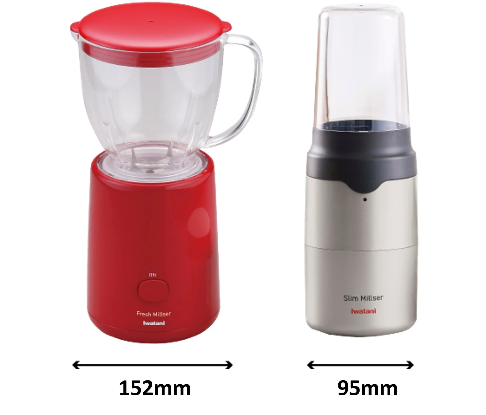 スリムミルサーとフレッシュミルサーの比較