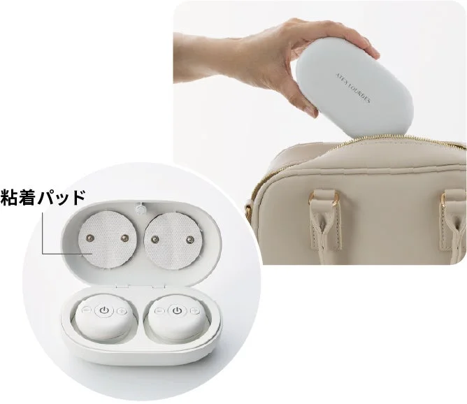 粘着パッドと携帯性