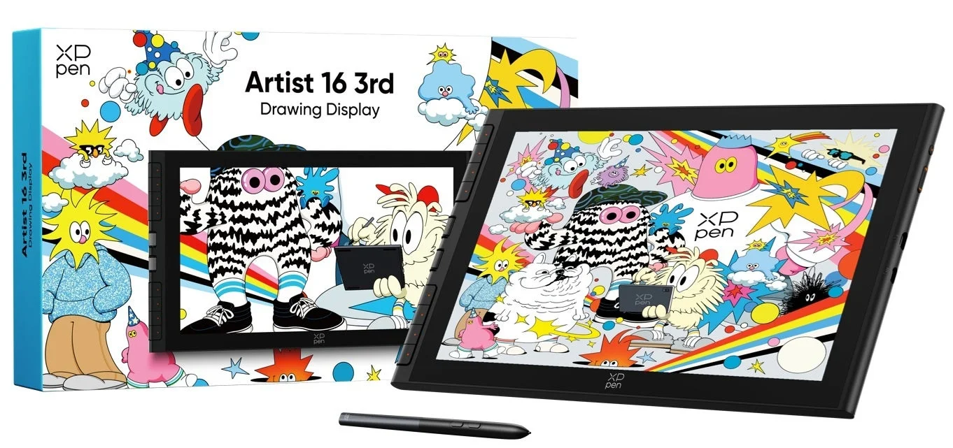 XPPen Artist 3rdシリーズに新サイズ16インチ液晶ペンタブレット「Artist 16 3rd」が新登場