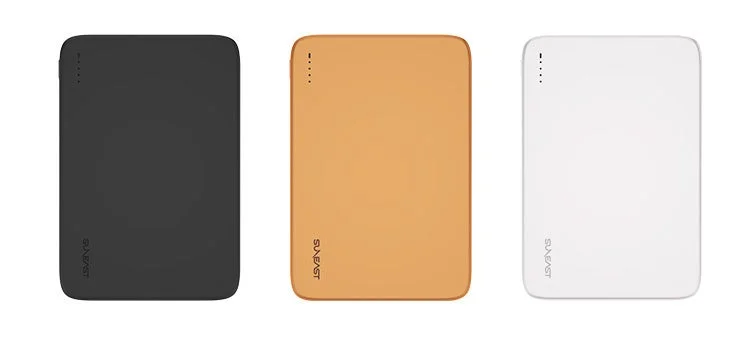 SUNEAST 半固体モバイルバッテリーPower Bank SSA5K カラーバリエーション