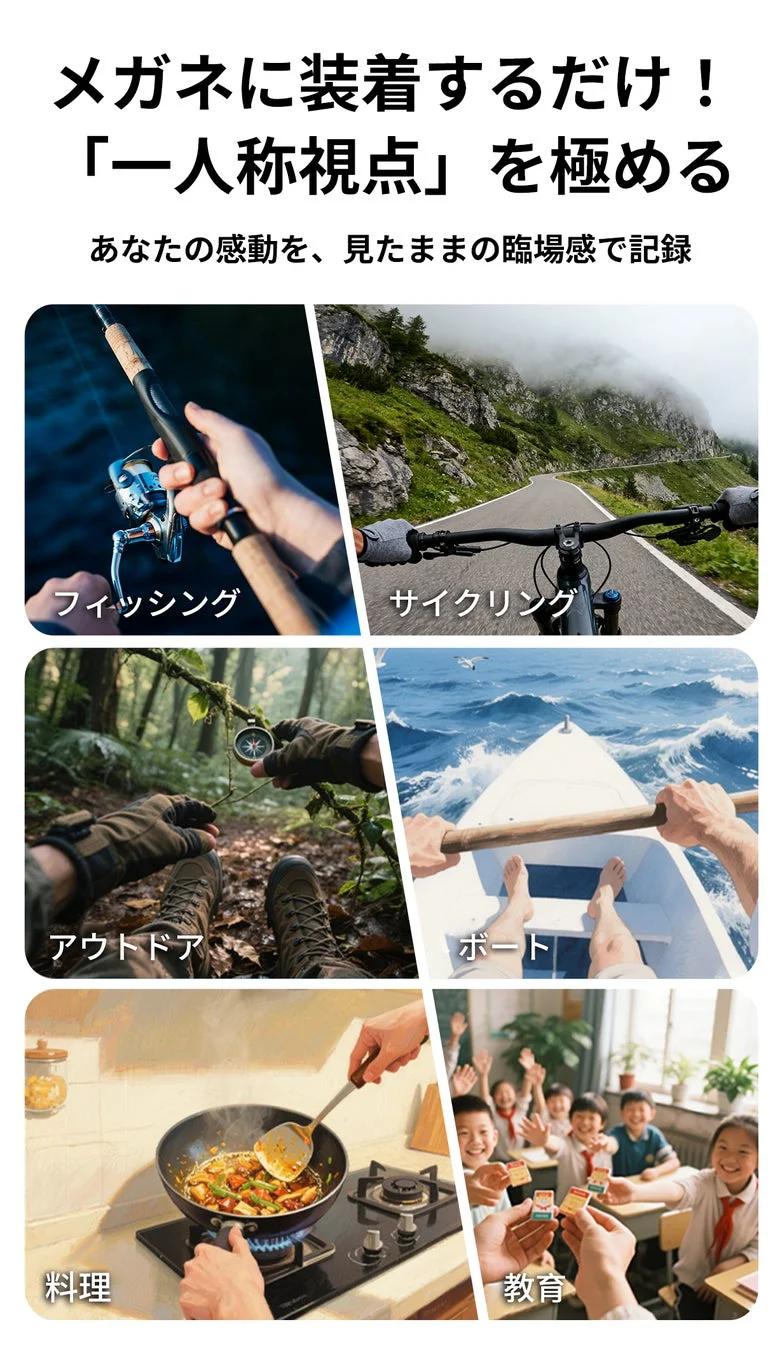 一人称視点での利用例