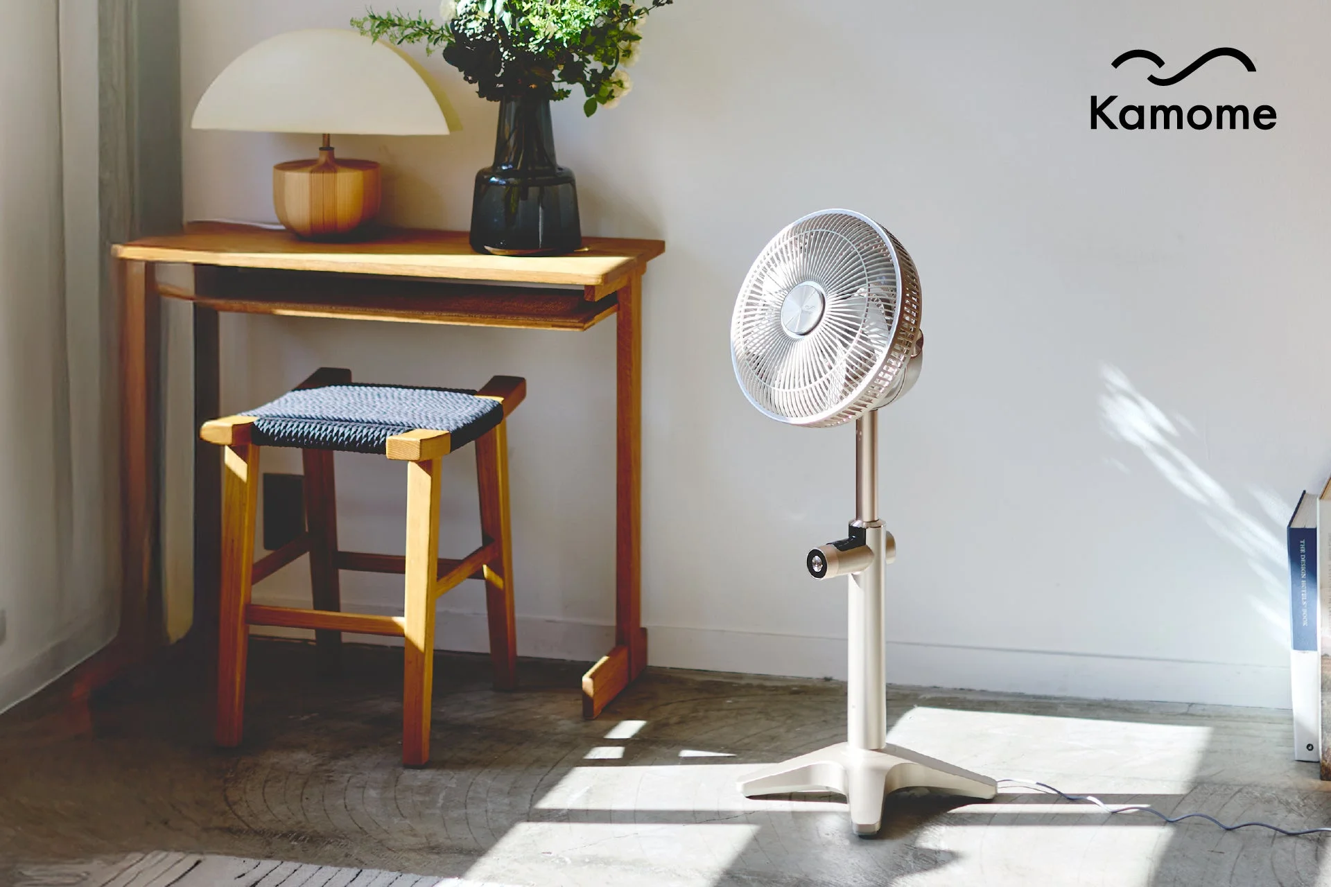 カモメの風がさらに快適に！「Kamomefan+c lite2」が3D首振りモード搭載で5月上旬に新発売