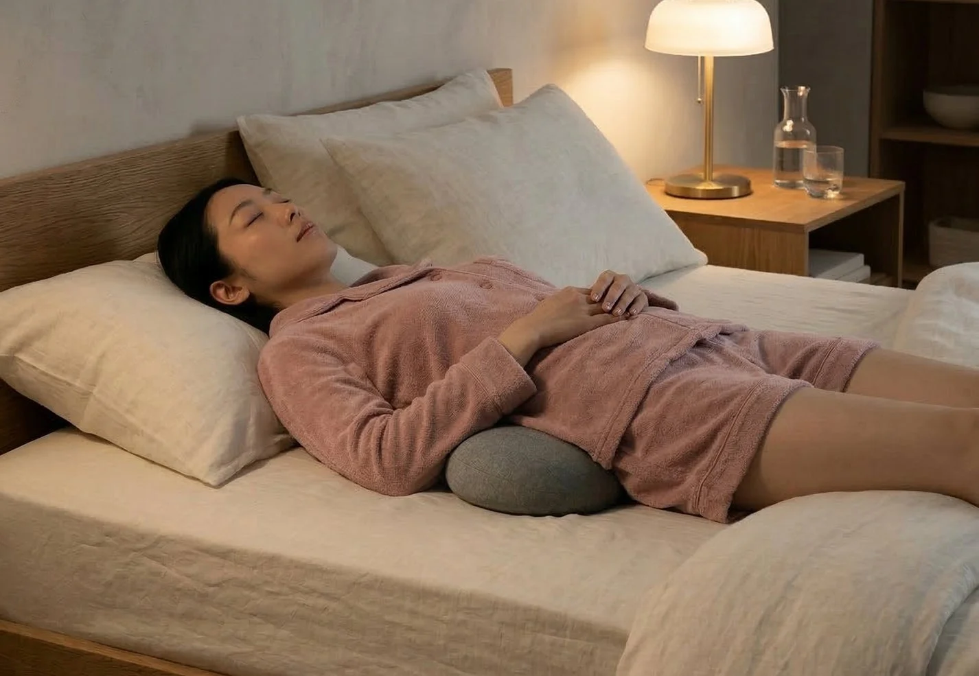 ベッドでの利用シーン