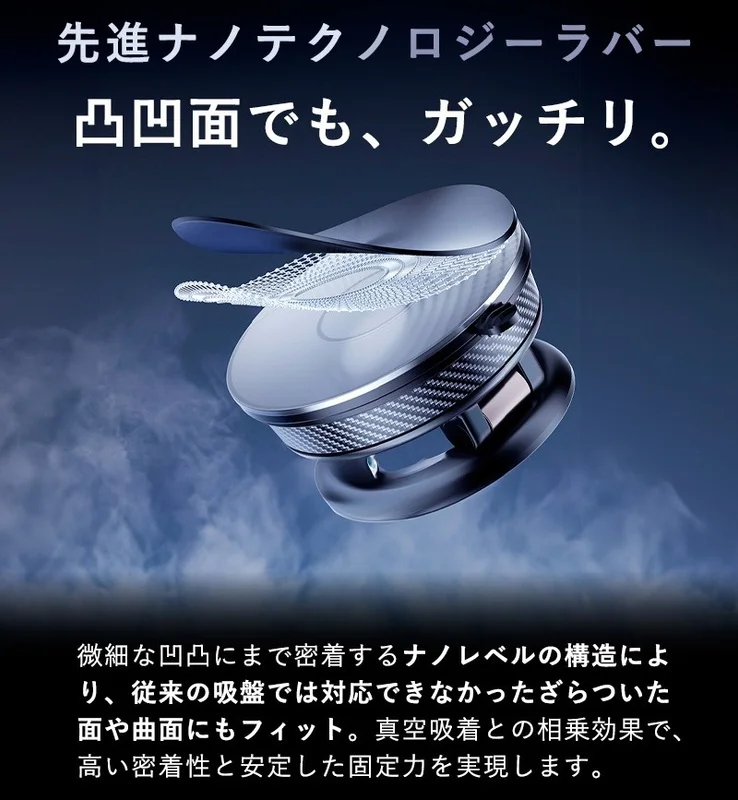 ナノテクノロジーラバーの説明画像