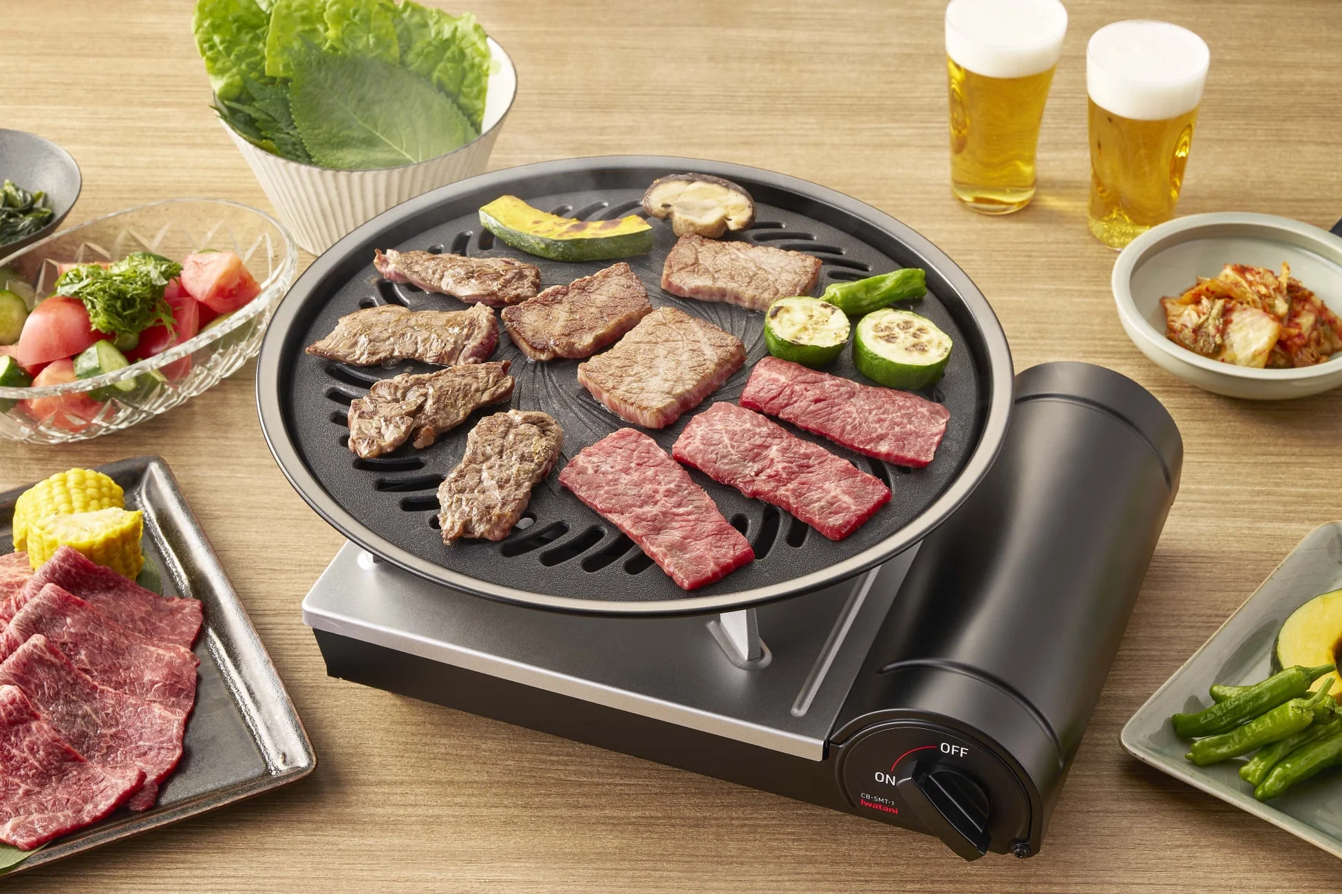 焼肉の様子