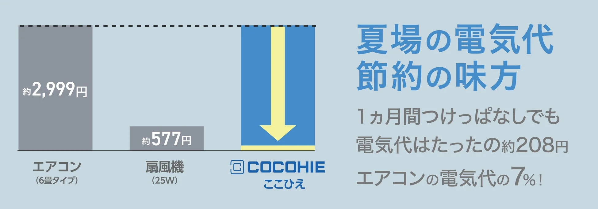 COCOHIE R8 電気代比較