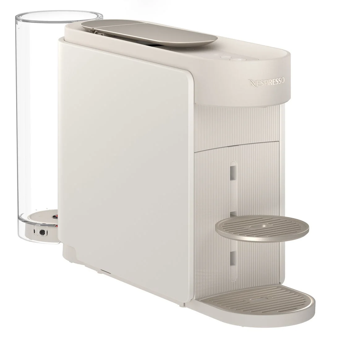 白を基調としたモダンなネスプレッソコーヒーメーカー