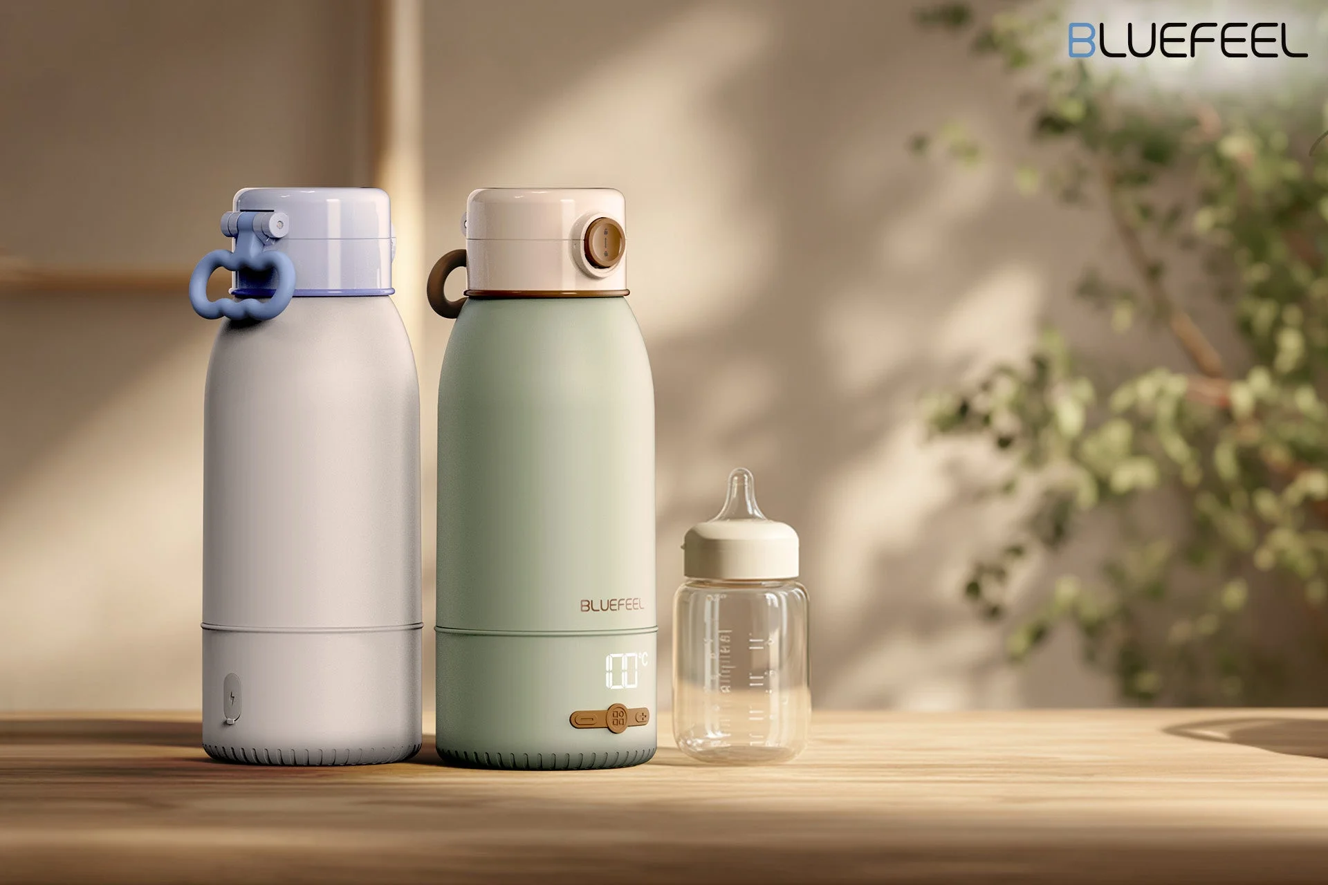 BLUEFEEL、コードレスで100℃まで沸かせる充電式ケトル『Heat100』を発売