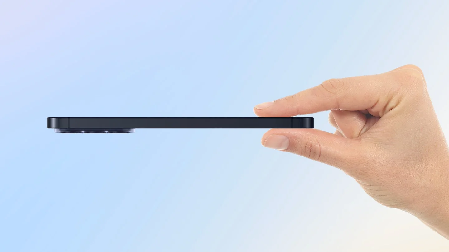 Galaxy A57 5Gの薄型デザイン