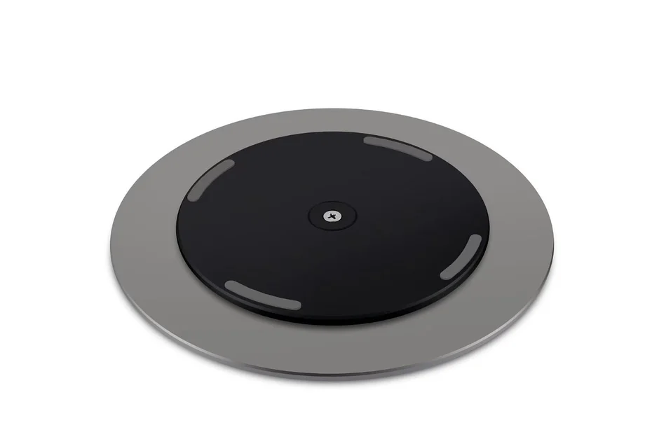 ディスプレイ回転スタンドの裏面