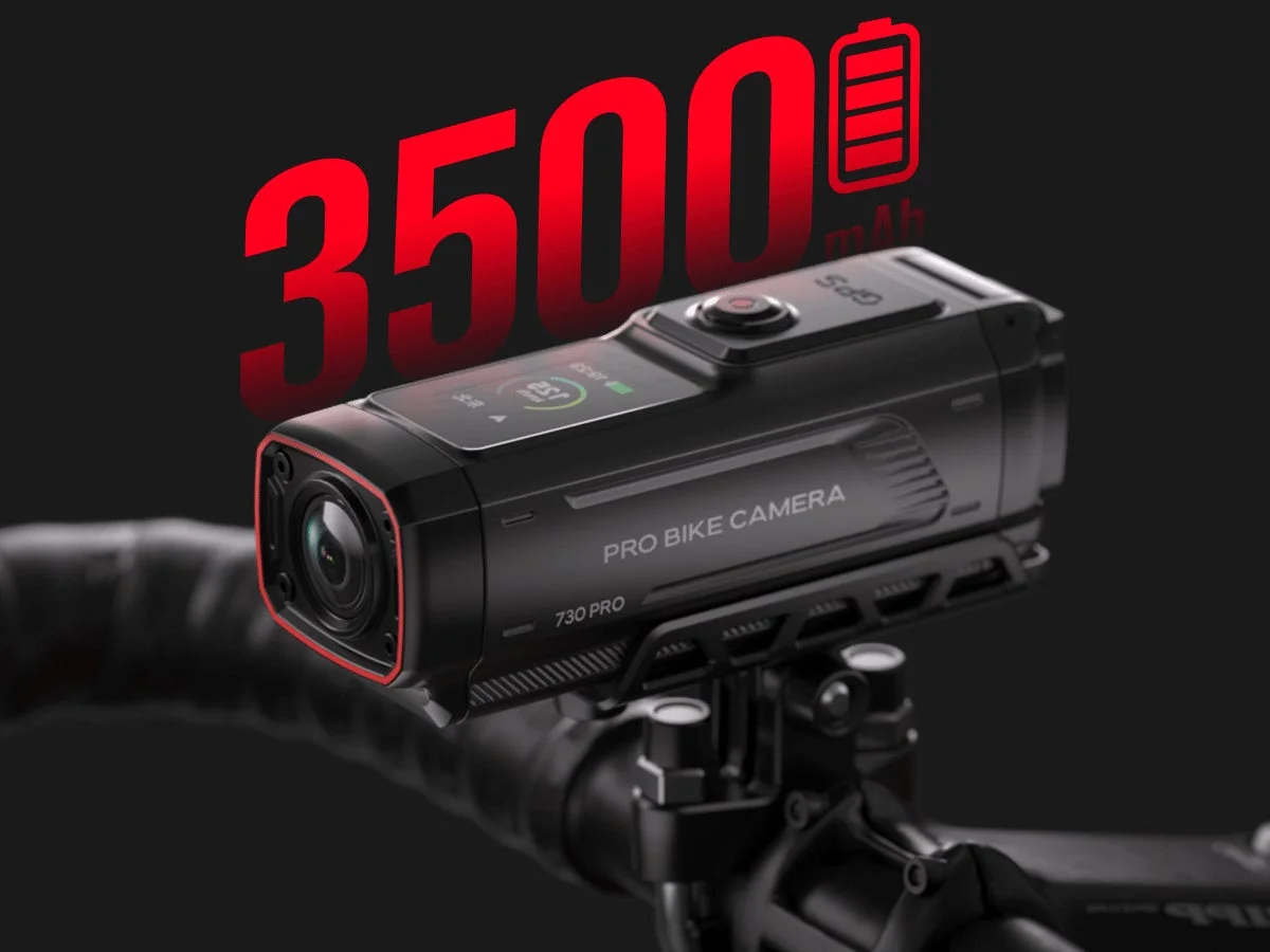 3500 mAh PRO BIKE CAMERA 730 PRO