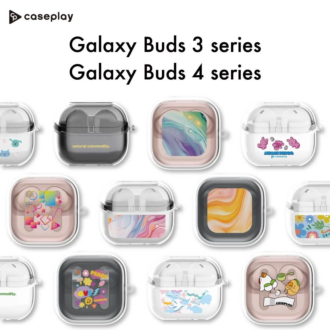 caseplay、Samsung Galaxy Buds3/4シリーズ向けワイヤレスイヤホンケースを新発売！