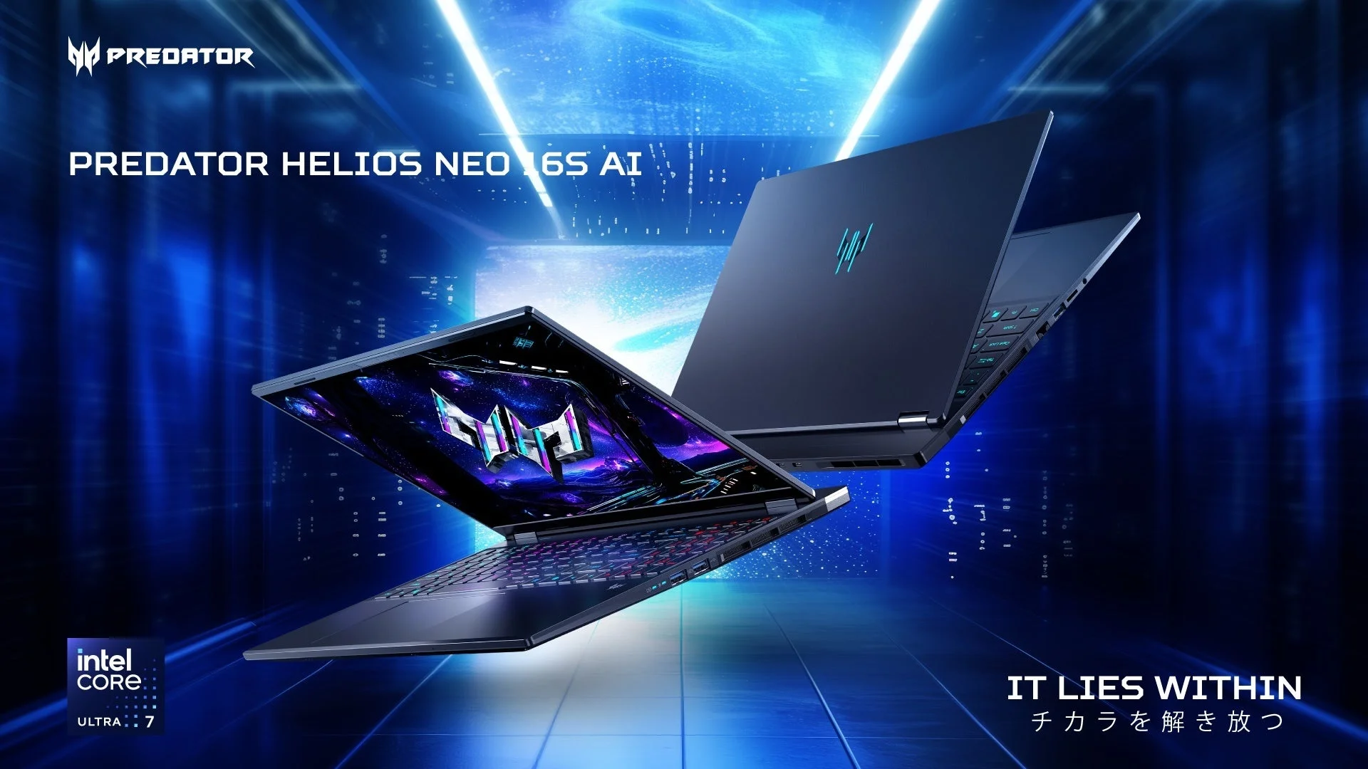 Acer、Core UltraとRTX 5070、OLED搭載の16インチゲーミングノート「Predator Helios Neo 16S AI」を発売