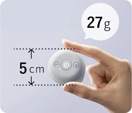 5cm 27gの小型デバイス