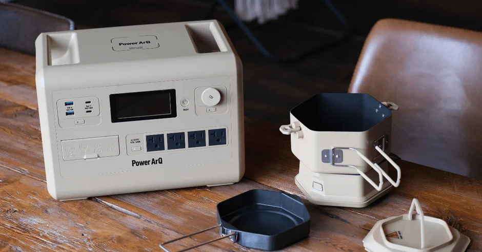 ポータブル電源とPowerArQ DuoPot