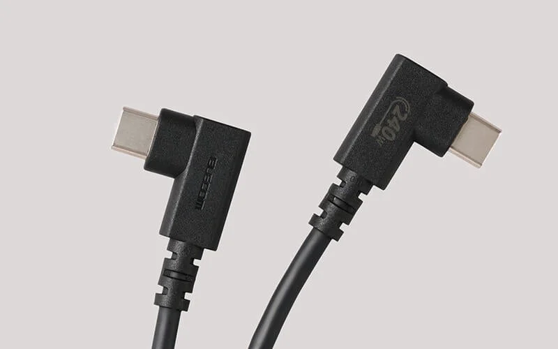 240W対応L字コネクターケーブル