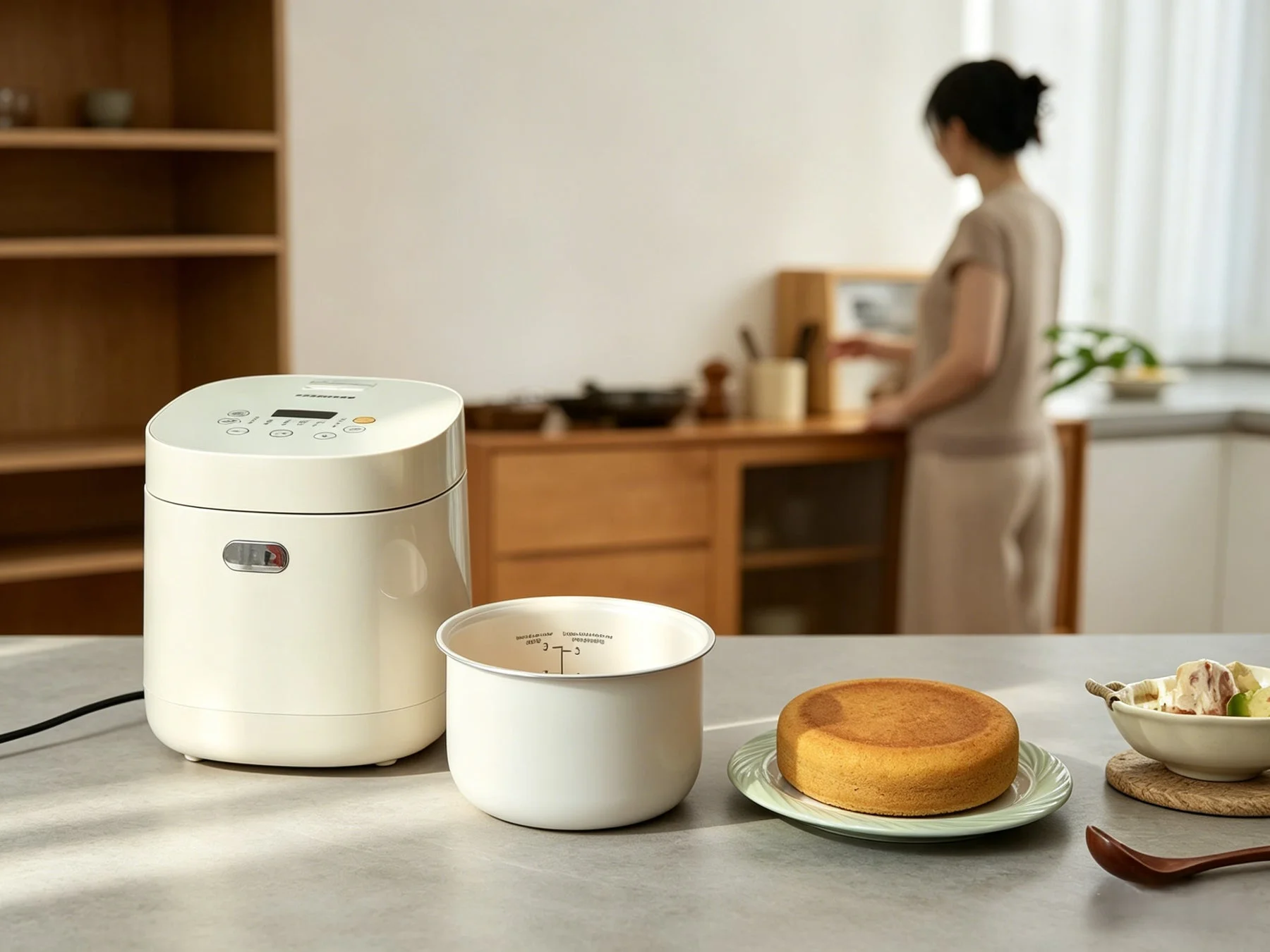 KEECOON「低温調理機能付き3合炊き炊飯器」に、体に優しい『セラミック内釜』モデルが新登場！