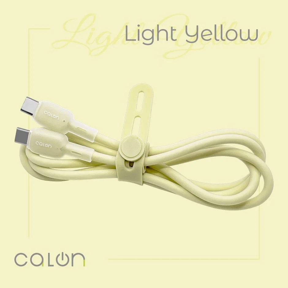 Type-C to Type-C Light Yellow