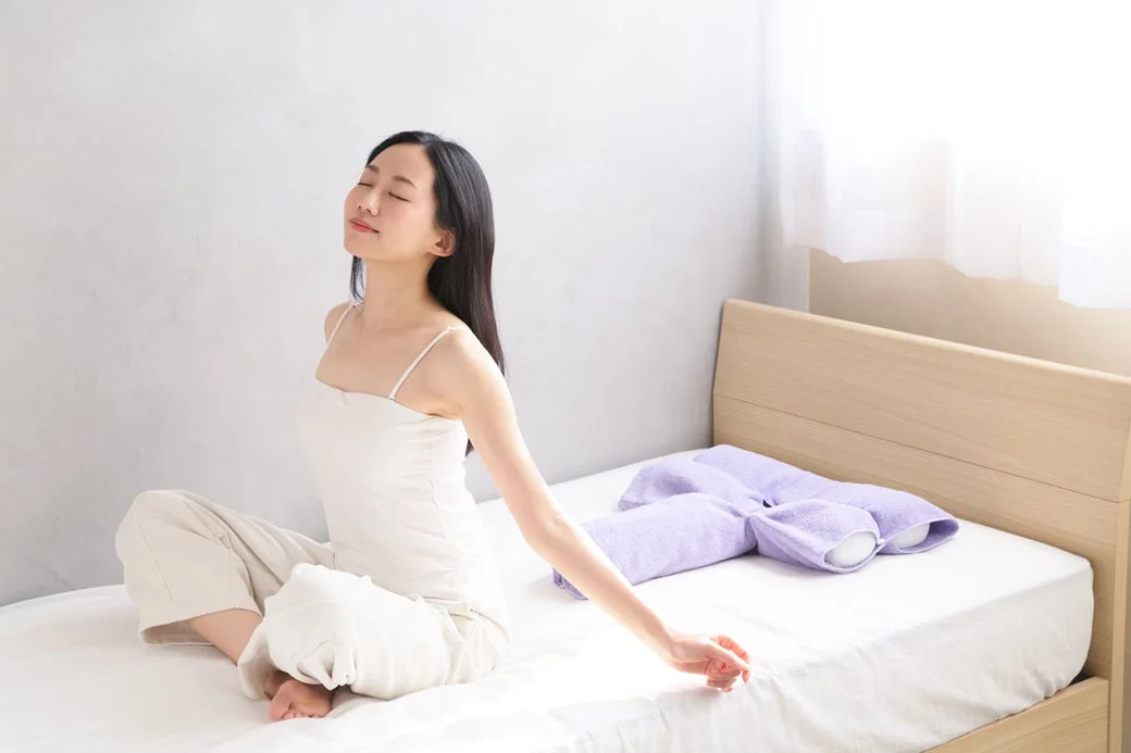 リラックスする女性