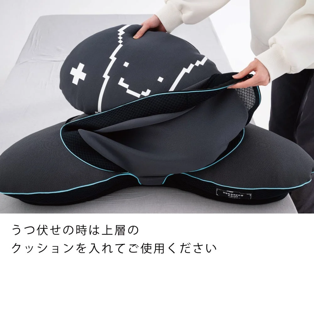 うつ伏せ姿勢での使用例