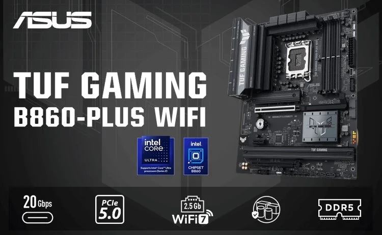 ASUS TUF GAMING B860-PLUS WIFI マザーボード