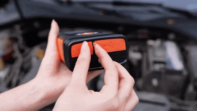 ジャンプスターターの使用例