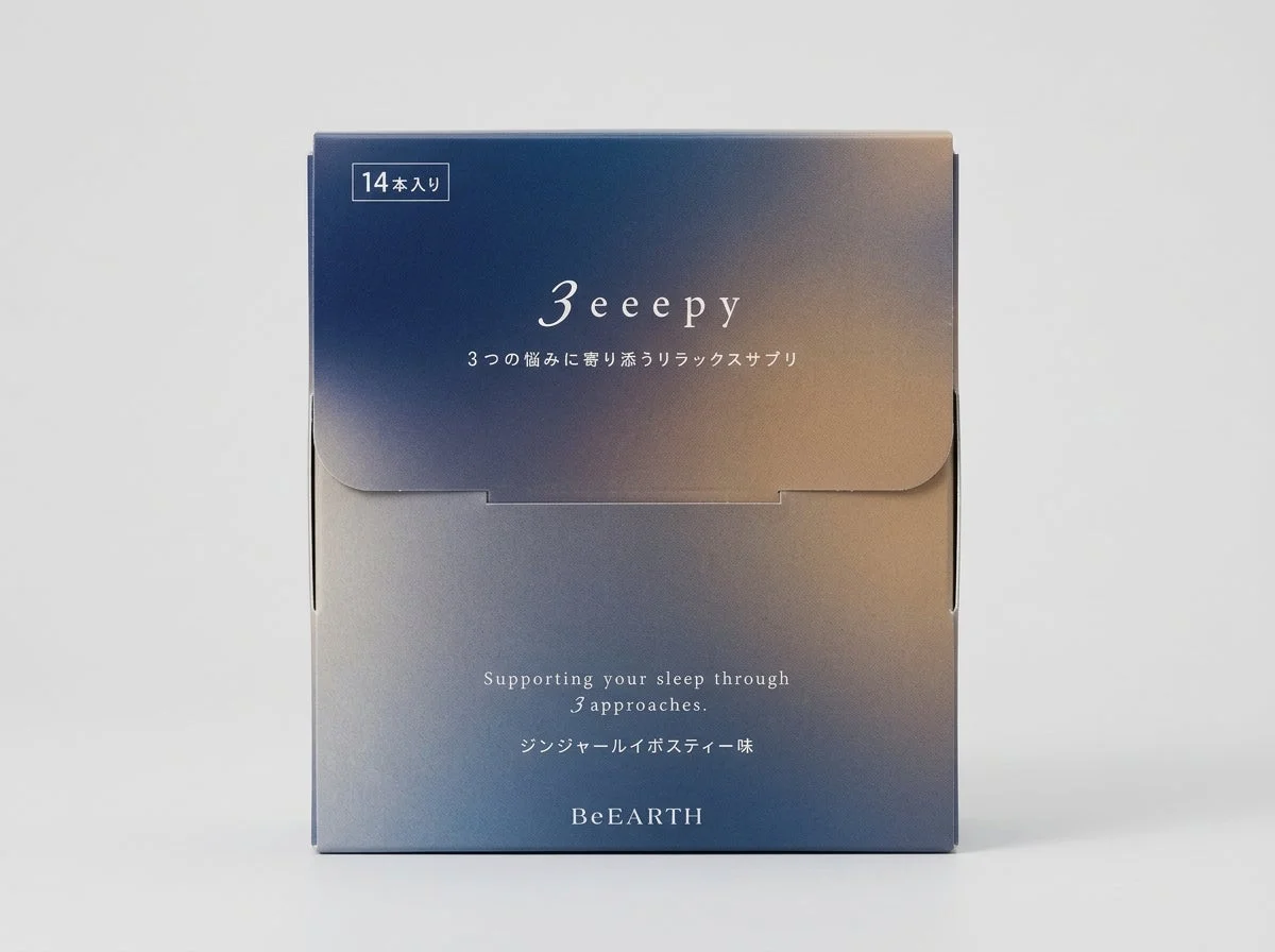 3eeepyのパッケージとカップ