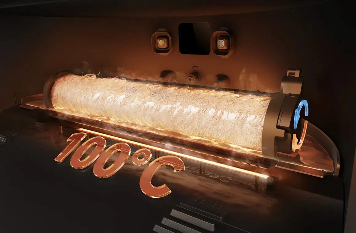 100℃の加熱イメージ