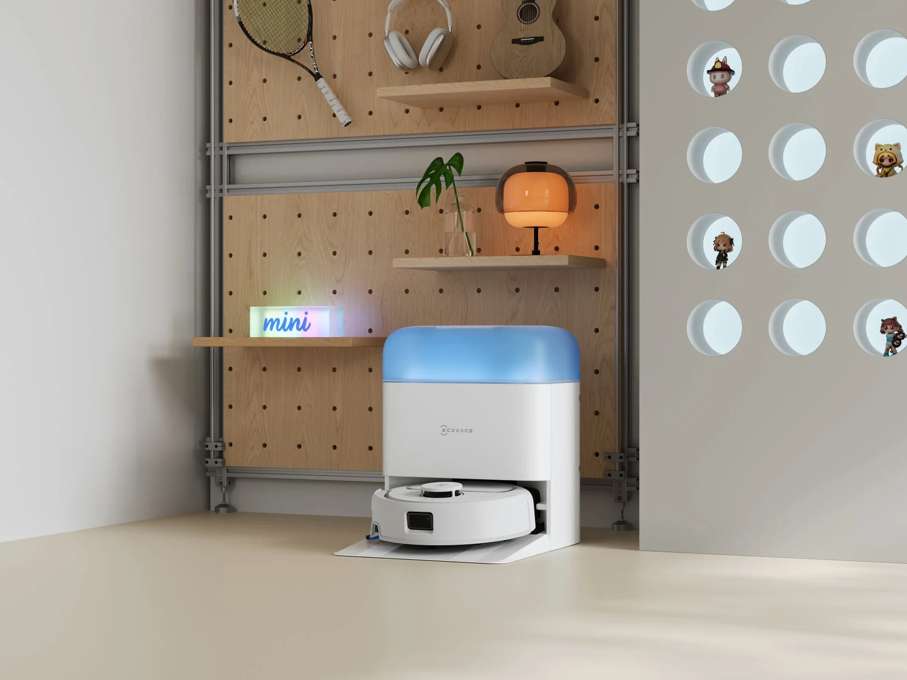 インテリアに溶け込む充電ステーション