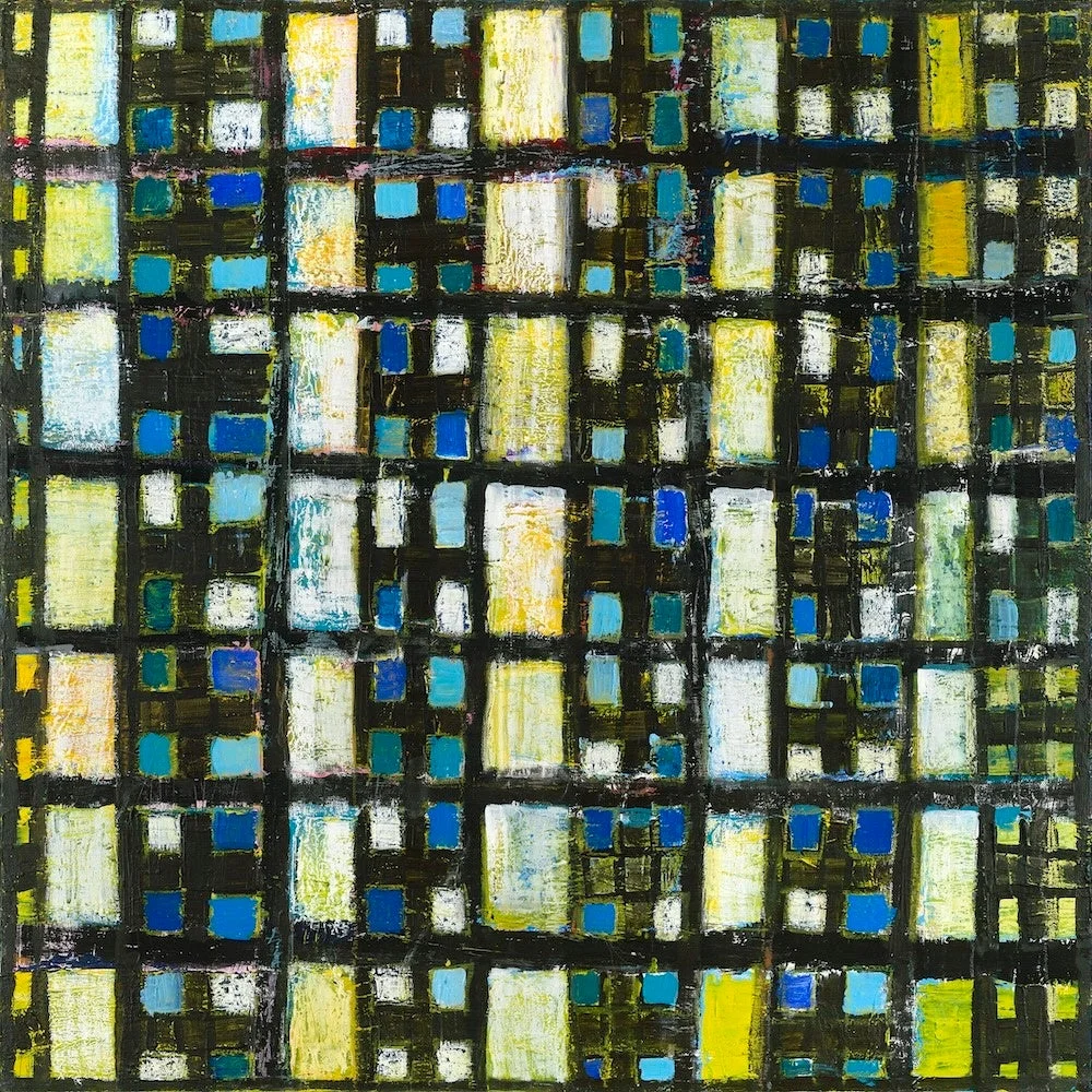 伊賀敢男留作品「夜景」