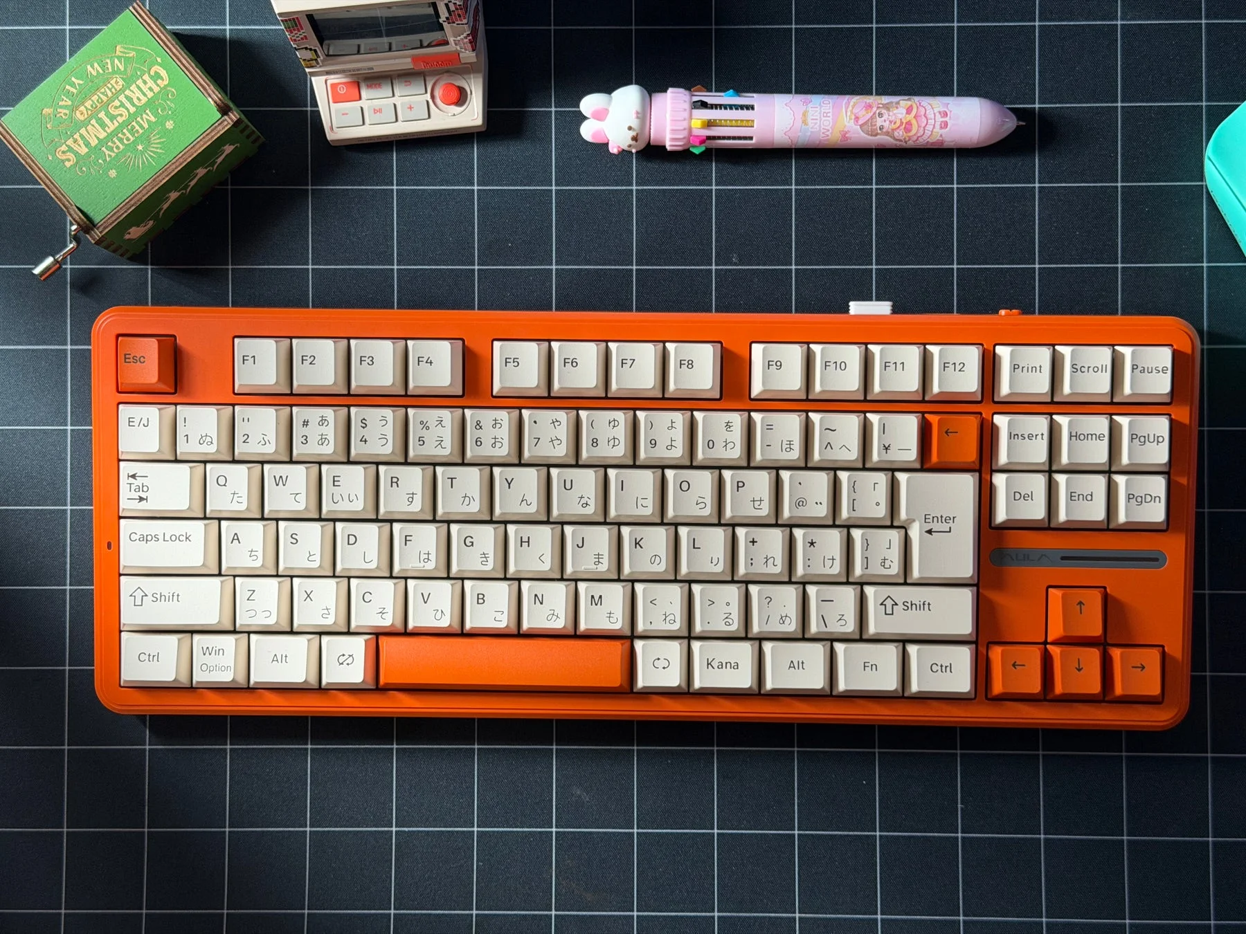 AULA F87 日本語（JIS）配列版メカニカルキーボードが4月7日より国内発売！快適な打鍵感と多様な接続性を実現