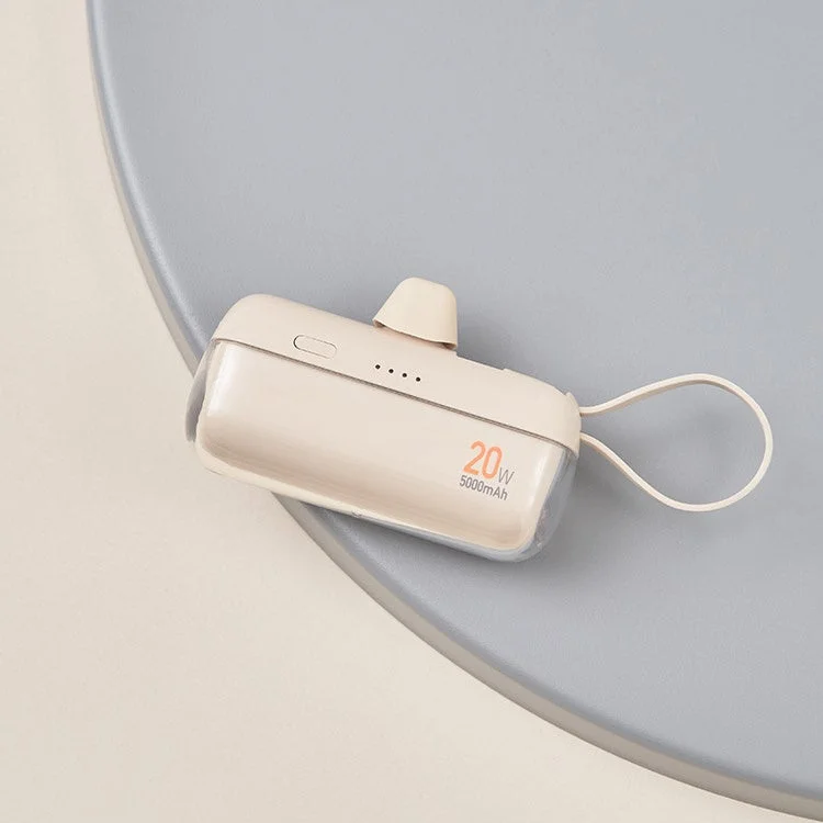 Life on Productsより新発売!上品ベージュ&クリアボディが魅力の「USB急速充電モバイルバッテリー」が登場