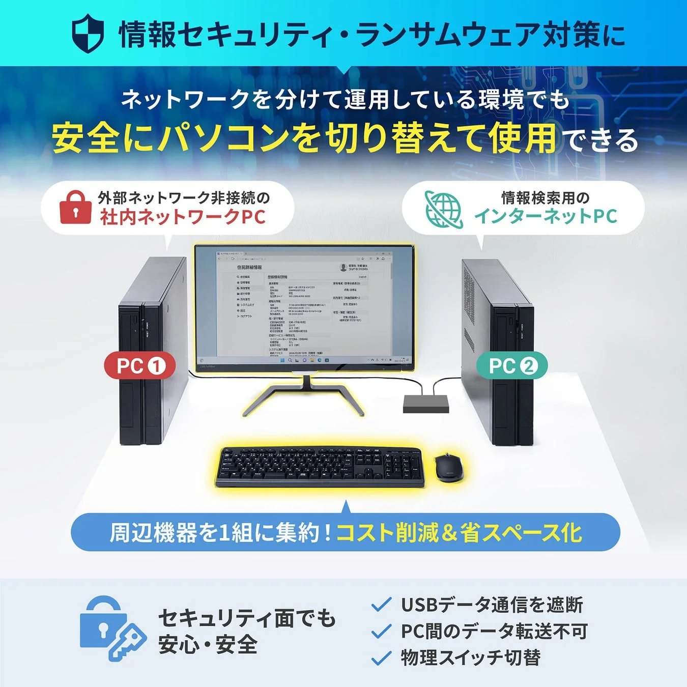 セキュリティ対策イメージ