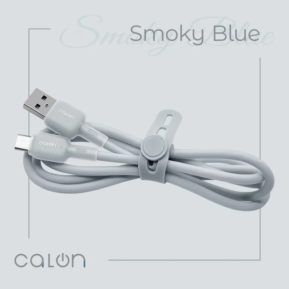 USB-A to Type-C Smoky Blue