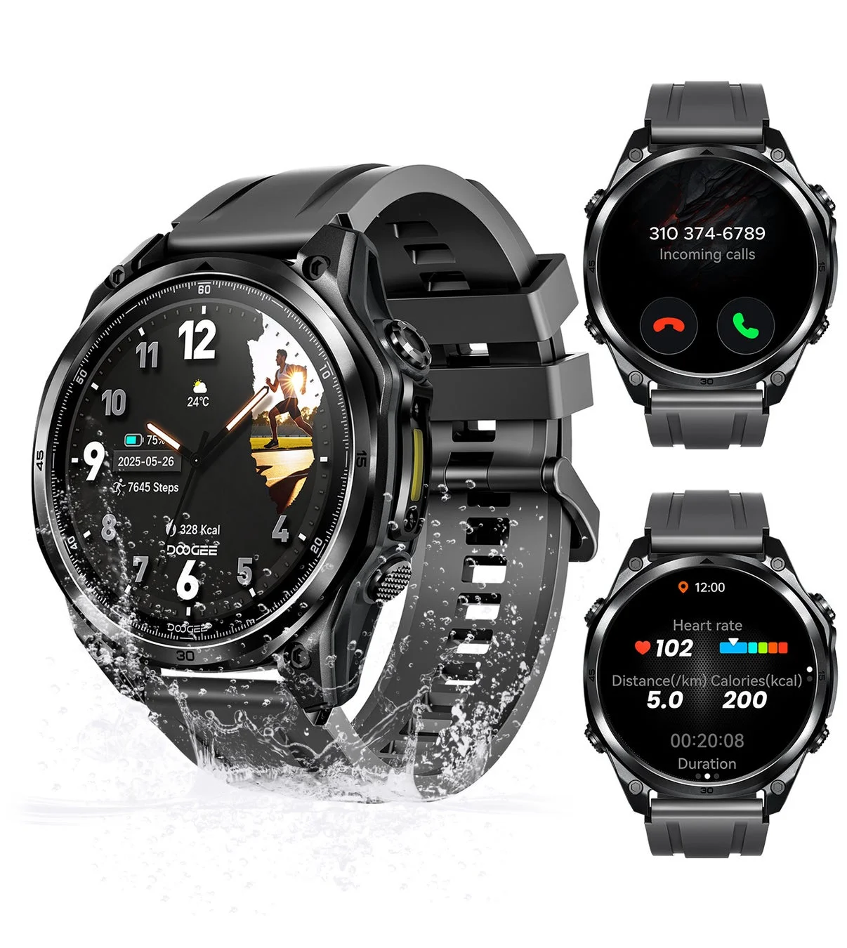 DOOGEE AnyWise W1 Liteが楽天市場で新発売！AMOLED搭載、Bluetooth通話、5ATM防水の“全部入り”スマートウォッチが期間限定8,900円で登場